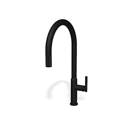 Graff Harley 1.8 GPM Single Hole Pull Down Kitchen Faucet Architectural Black