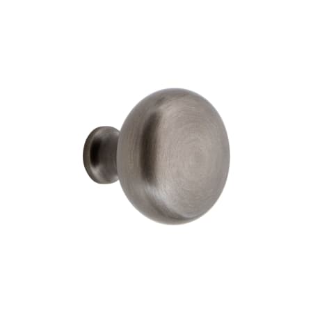 Grandeur Fifth Avenue 1-3/8” Solid Brass Mushroom Luxury Cabinet Knob / Drawer Knob Antique Pewter