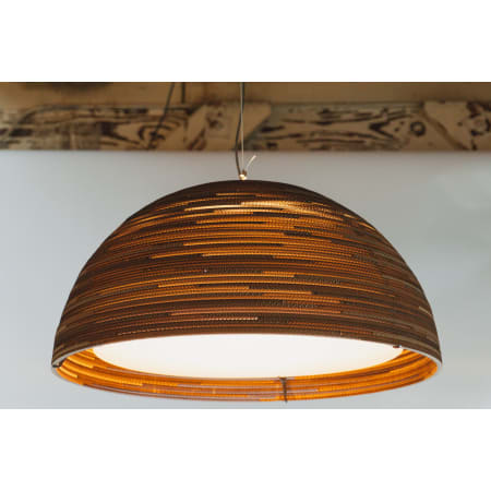 Dome 36 Pendant - Natural in Room
