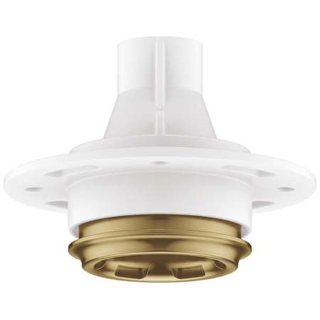 Grohe Rainshower Single Function Round Metal and Plastic Pure Nozzle Brushed Cool Sunrise