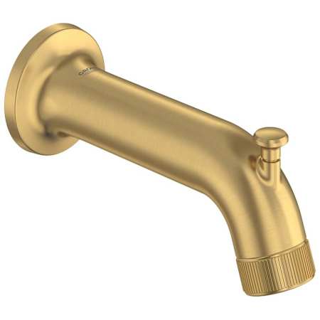 Grohe Listra 6-3/4" Integrated Diverter Tub Spout Brushed Cool Sunrise