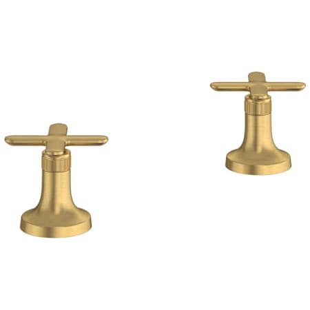 Grohe Listra Metal Cross Handles Brushed Cool Sunrise