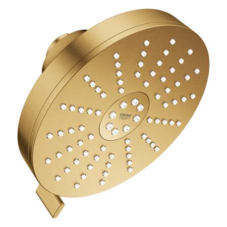 Grohe Euphoria 1.75 GPM Multi Function Rain Shower Head Brushed Cool Sunrise