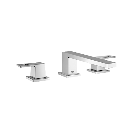Grohe Eurocube Deck Mounted Roman Tub Filler Starlight Chrome
