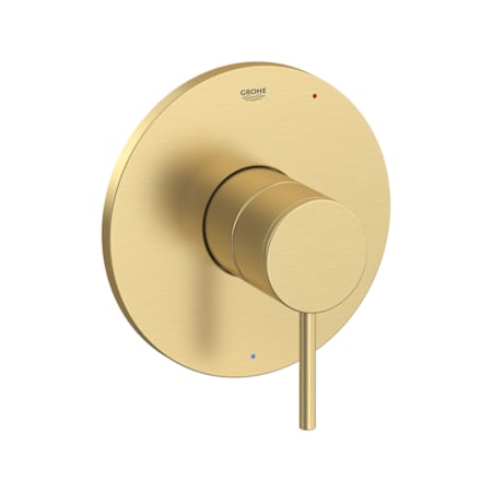 Grohe Atrio New Pressure Balanced Valve Trim Only with Single Lever Handle and Integrated Diverter - Less Rough In Brushed Cool Sunrise