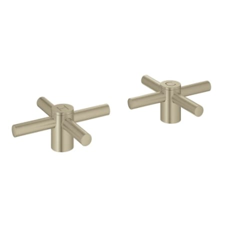 Grohe Atrio Cross Handles Brushed Nickel