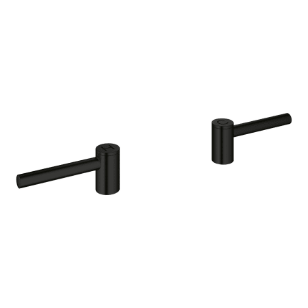 Grohe Atrio Lever Handles - Pair Matte Black