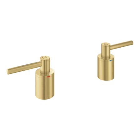 Grohe Atrio New Lever Handles for Tub Fillers Brushed Cool Sunrise