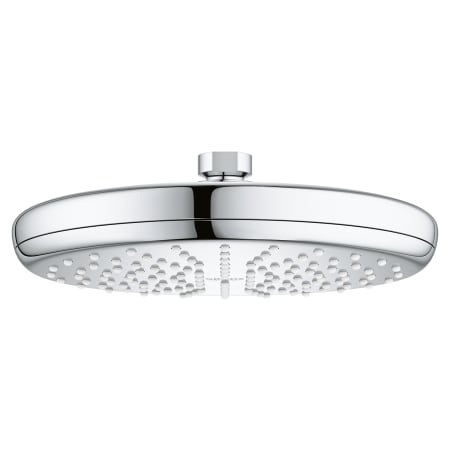 Grohe Tempesta 1.8 GPM Rain Shower Head with EcoJoy, DreamSpray, and SpeedClean Starlight Chrome