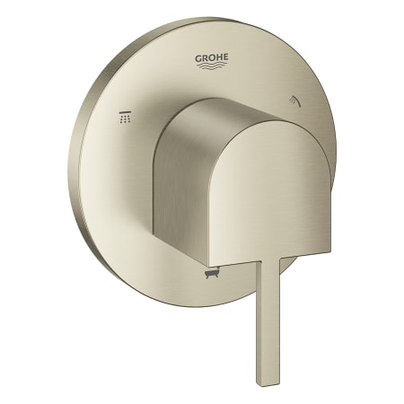 Grohe Plus 1 Handle 3 Function Diverter Valve Trim Brushed Nickel