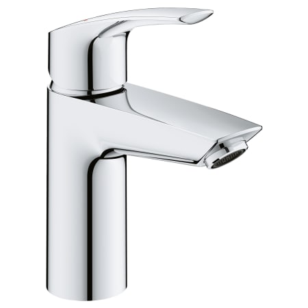 Grohe Eurosmart 1.2 GPM Deck Mounted Single S-Size Hole Bathroom Faucet - Less Drain Starlight Chrome