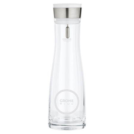 Grohe BLUE Glass Carafe with Lid Set Clear Glass