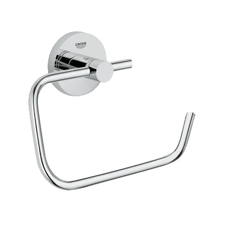 Grohe Essentials Wall Mounted Euro Toilet Paper Holder Starlight Chrome