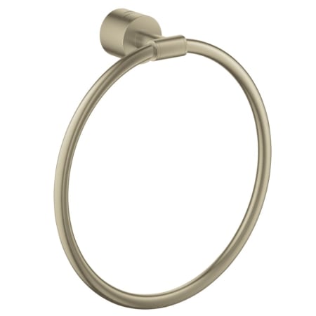Grohe Atrio 8 Towel Ring Brushed Nickel
