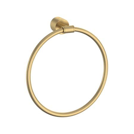 Grohe Atrio New 7-7/8" Wall Mounted Towel Ring Brushed Cool Sunrise