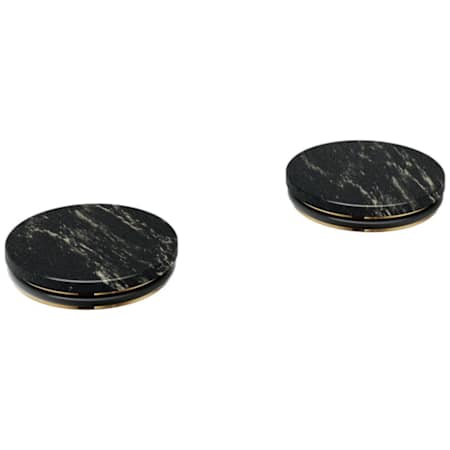Grohe Atrio Private Handle Inserts for Bathroom Faucets and Freestanding Tub Filler - Set of 2 Vanilla Noir Caesarstone