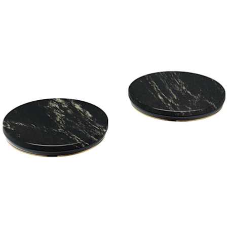 Grohe Atrio Private Handle Insert for Roman Tub Filler - Set of 2 Vanilla Noir Caesarstone