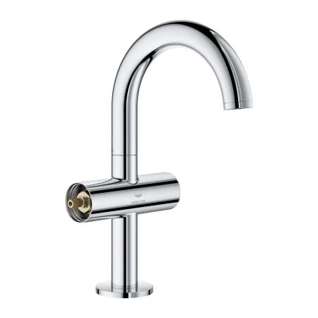 Grohe Atrio New 1.2 GPM Single Hole Bathroom Faucet - Less Handles Starlight Chrome