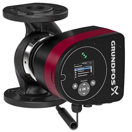 Grundfos Magna3 10-120 GF Hot & Cold Water 208/230V Cast Iron Recirculation Pump N/A