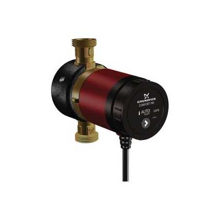 Grundfos 10-16TA BU/LC Comfort System 1.4 GPM Plug In Instant Hot Water Brass Recirculation Circulator Pump N/A