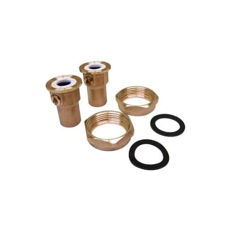 Grundfos 1/2" Union Threaded Isolation Valve Set N/A