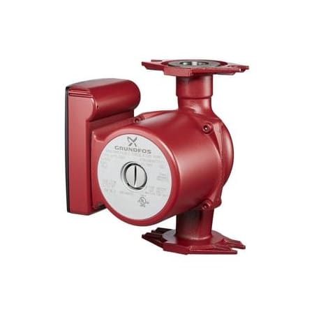 Grundfos Bronze Recirculation Pump with 6.1875" Long 1 Phase Motor Sweat Valve Connection and a Corrosion-Resistant Impeller N/A