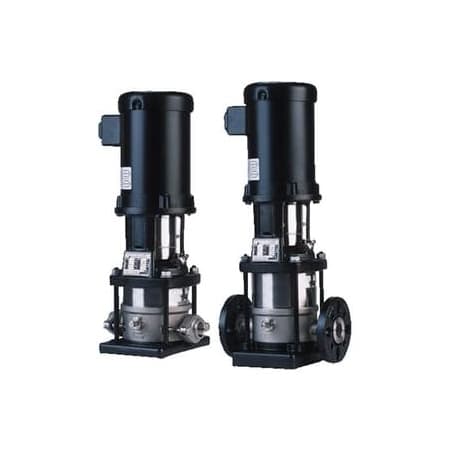 Grundfos CRI 32 ACABIXE HQQE Vertical, Non-self Priming, Multistage, Inline, Centrifugal Pump with a Rated Flow of 15.4 US GPM, a Rated Head of 44.9 Ft and Stainless Steel Construction N/A