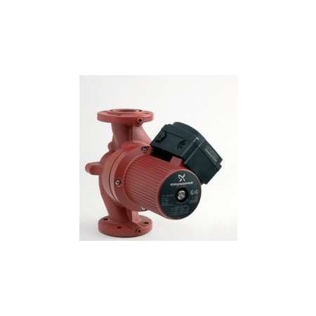 Grundfos Cast Iron Recirculation Pump with Relay 280W Maximum Power Output Oval Valve Connection and a Corrosion-Resistant Impeller N/A