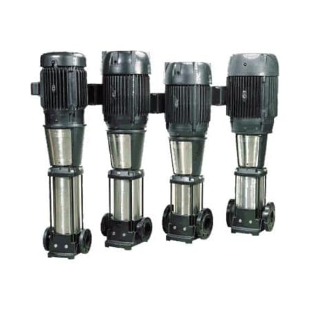 Grundfos CR 4542 AGAV KUBV Vertical, Non-self Priming, Multistage, Inline, Centrifugal Pump with a Rated Flow of 238 US GPM, a Rated Head of 341 Ft and Cast Iron Construction N/A