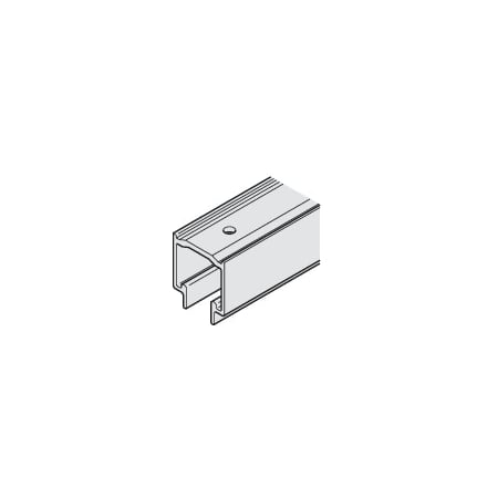 Hafele HAWA 19-Foot 8-Inch Aluminum Upper Track for 176 Lb. Sliding / Folding Partitions Aluminum