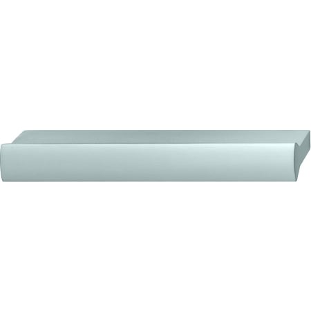 Hafele Metropolitan 2-1/2 Inch Center to Center Rectangular Cabinet Pull Silver Aluminum