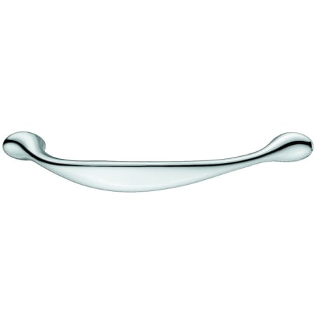 Hafele 5-1/16 Inch Center to Center Handle Cabinet Pull Polish Chrome