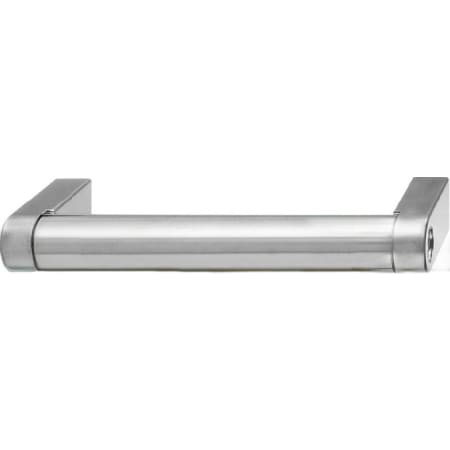 Hafele 3-3/4 Inch Center to Center Handle Cabinet Pull Satin Nickel