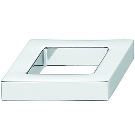 Hafele Nouveau 1-1/4 Inch Center to Center Handle Cabinet Pull Polished Chrome