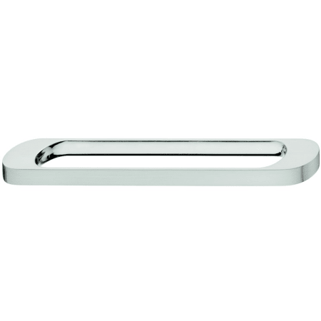 Hafele Nouveau 6-5/16 Inch Center to Center Handle Cabinet Pull Brushed Nickel