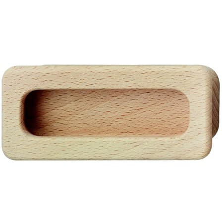 Hafele 4-5/16 Inch Long Flush Cabinet Pull Wood