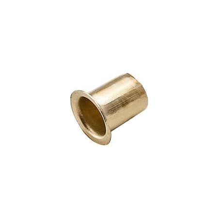 Hafele Plug Fitting Drill Hole Shelf Support Sleeve for Wood Applications - Pack of 1000 Brass Plated