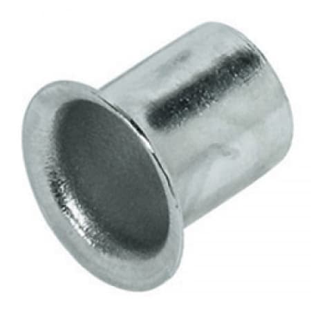 Hafele Plug Fitting Drill Hole Sleeve for Wood Applications Nickel Plated
