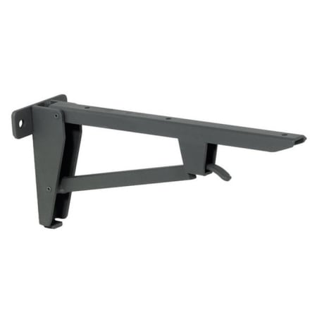 Hafele Hebgo Light Duty Folding Table Bracket Gray