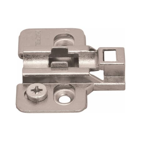 Hafele Mounting Plate with Height Adjustable Cam Nickel Plated