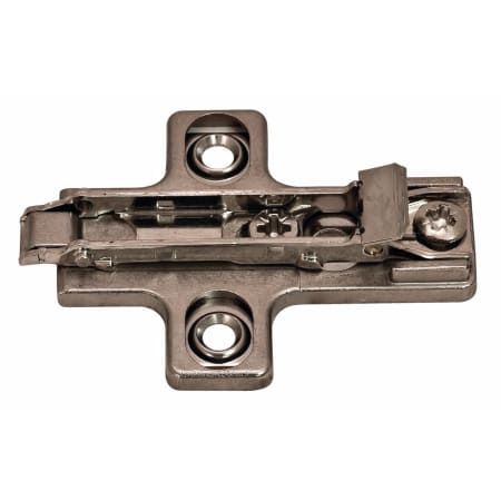 Hafele Wing Mounting Plate for Concealed Hinges - Single Nickel