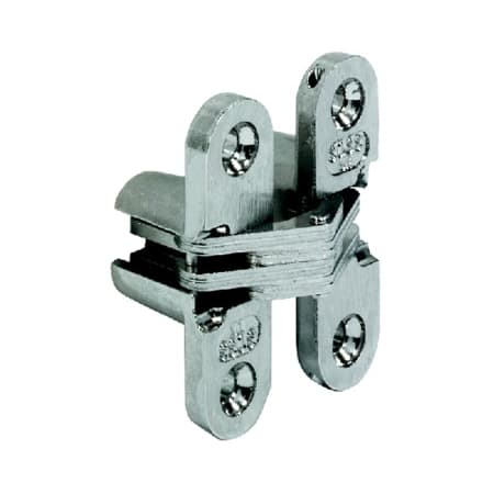 Hafele Soss Drill In Screw-Mount Cabinet Door Hinge with 180-Degree Opening Angle (Individual) Satin Chrome