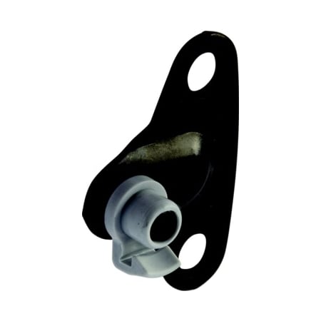 Hafele Duo 1-1/8 Inch Cabinet Mounting Bracket (Individual) Black