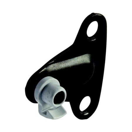 Hafele Duo 1-1/2 Inch Cabinet Mounting Bracket (Individual) Black