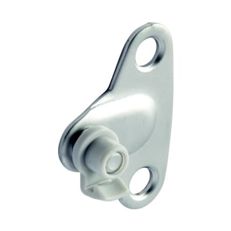 Hafele Duo 1-1/8 Inch Cabinet Mounting Bracket (Individual) Silver