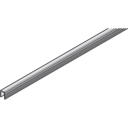 Hafele EKU Clipo Lower Guide Rail Gray