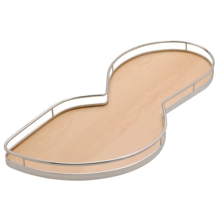 Hafele LeMans II 21" Corner Pull Out 2-Shelf Set for Right Hand Cabinet Champagne / Maple