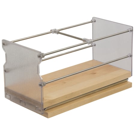 Hafele Individual Pull-Out Spice Rack, Wooden Cabinet Accessory Birch / Stainless Steel