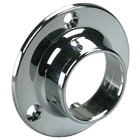 Hafele Fully Enclosed Closet Rod Support Chrome