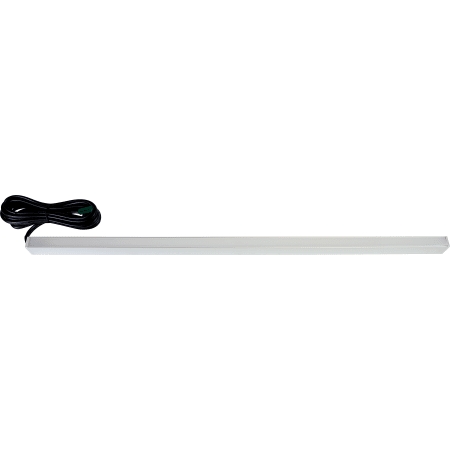 Hafele Loox 60" Long LED Smart Light Bar with Shade Silver